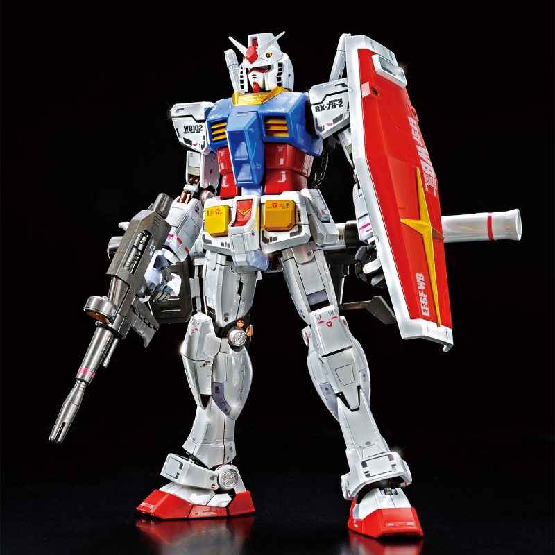 P-Bandai MG 1/100 The Gundam Base Limited RX-78-2 Gundam Ver.3.0 [Titanium Finish]