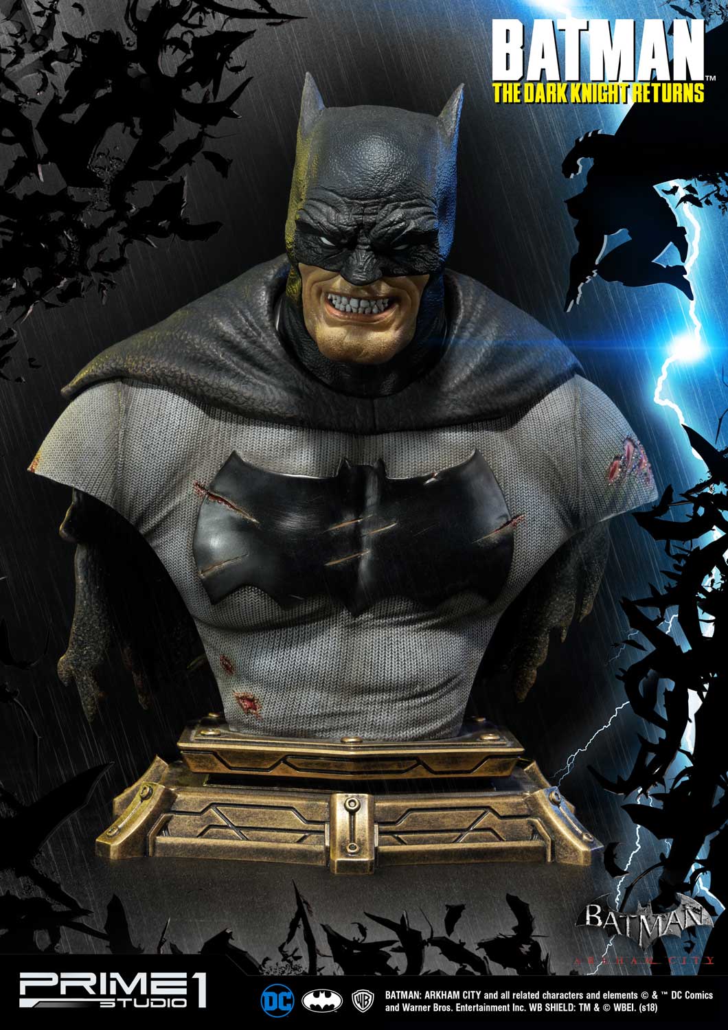 Premium Bust Batman: Arkham City Batman