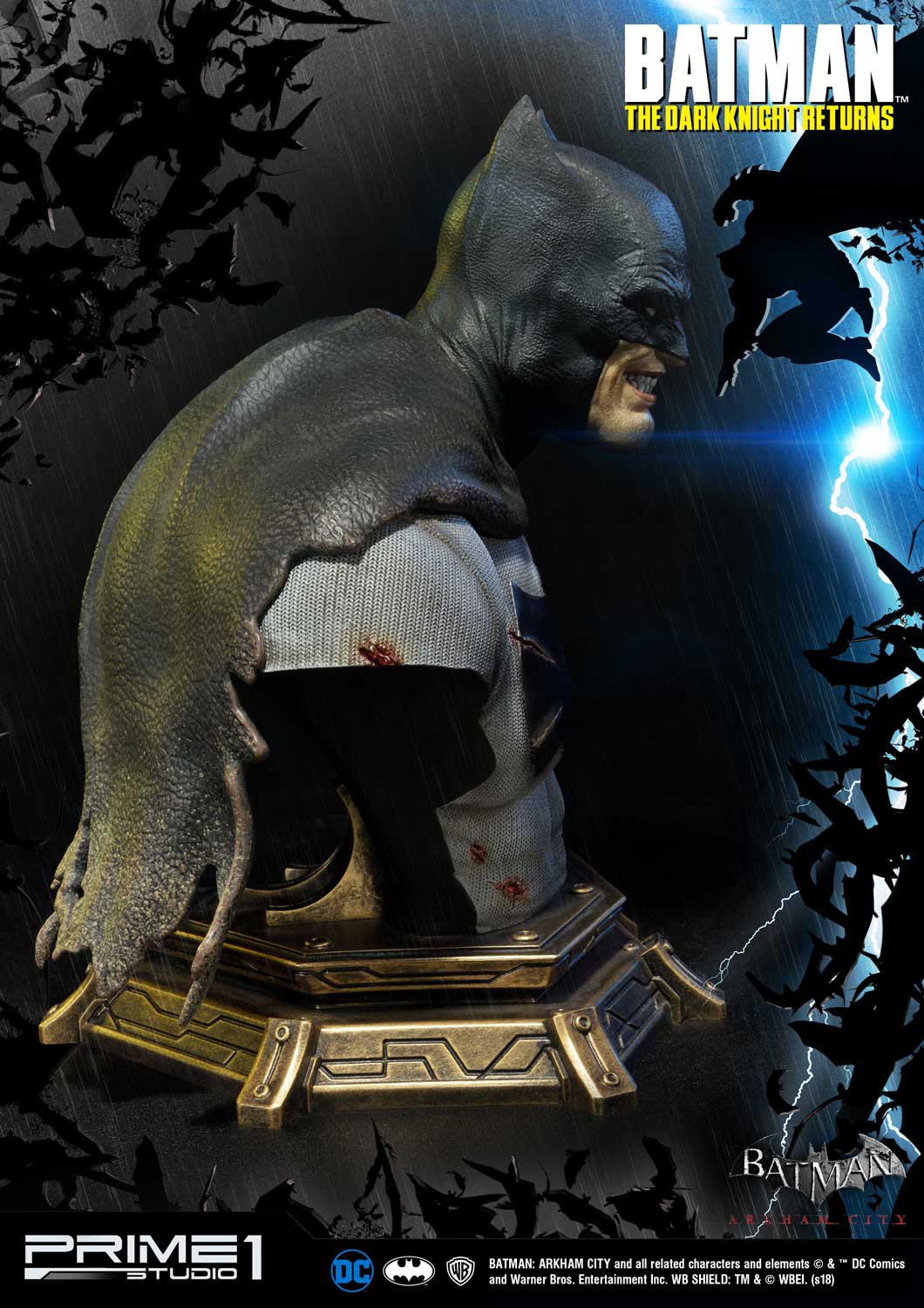 Premium Bust Batman: Arkham City Batman