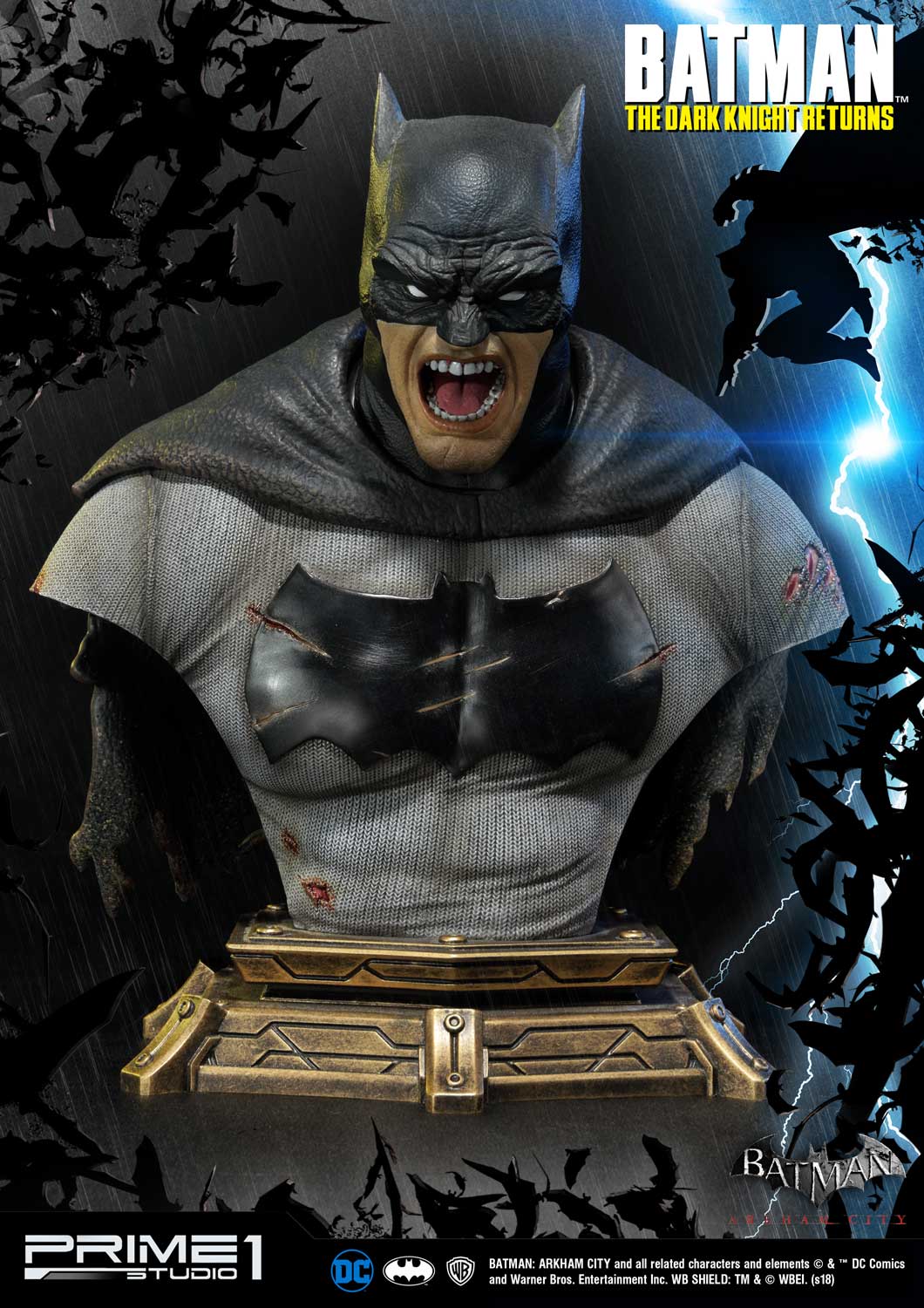 Premium Bust Batman: Arkham City Batman