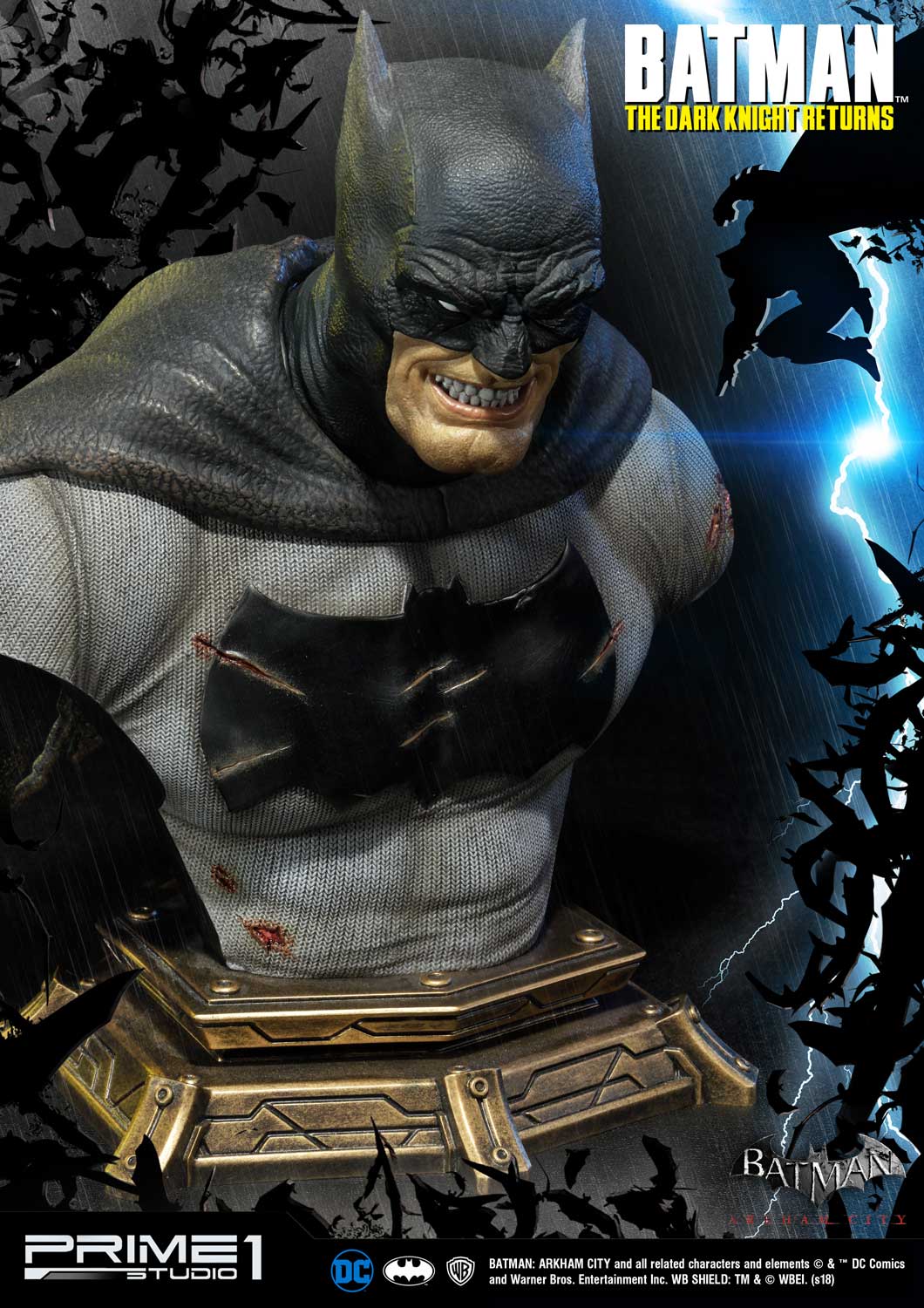 Premium Bust Batman: Arkham City Batman