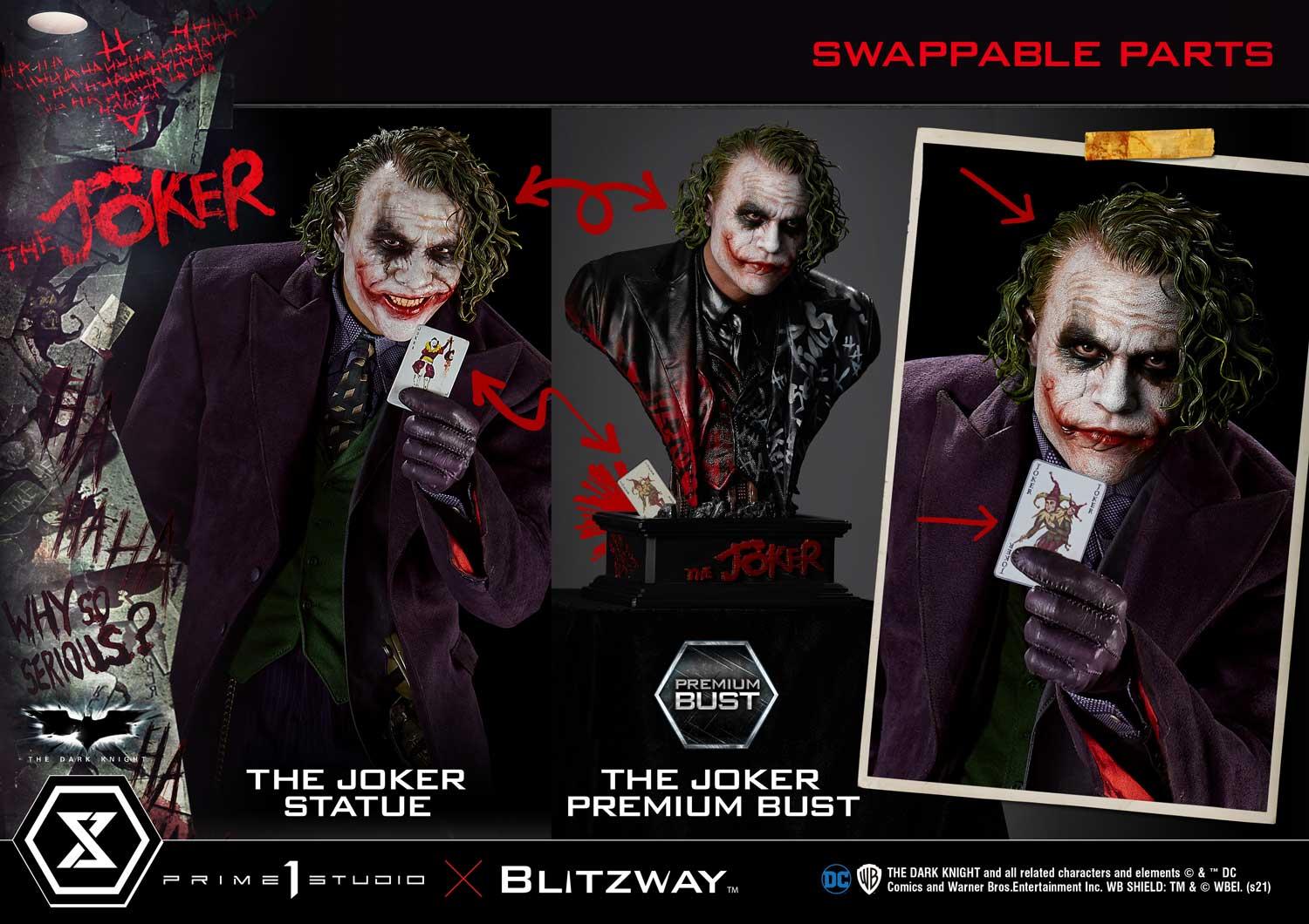 Premium Bust The Dark Knight (Film) The Joker