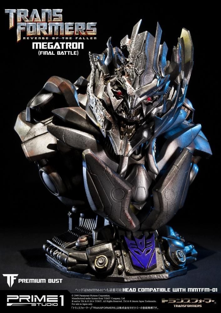 Premium Bust Transformers: Revenge of the Fallen (Film) Megatron Final Battle Edition