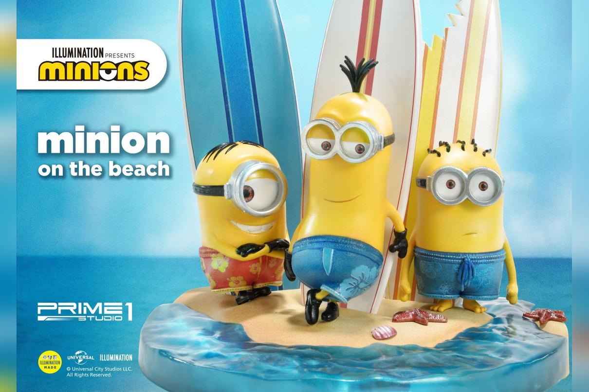 Prime Collectible Figures Minions On The Beach