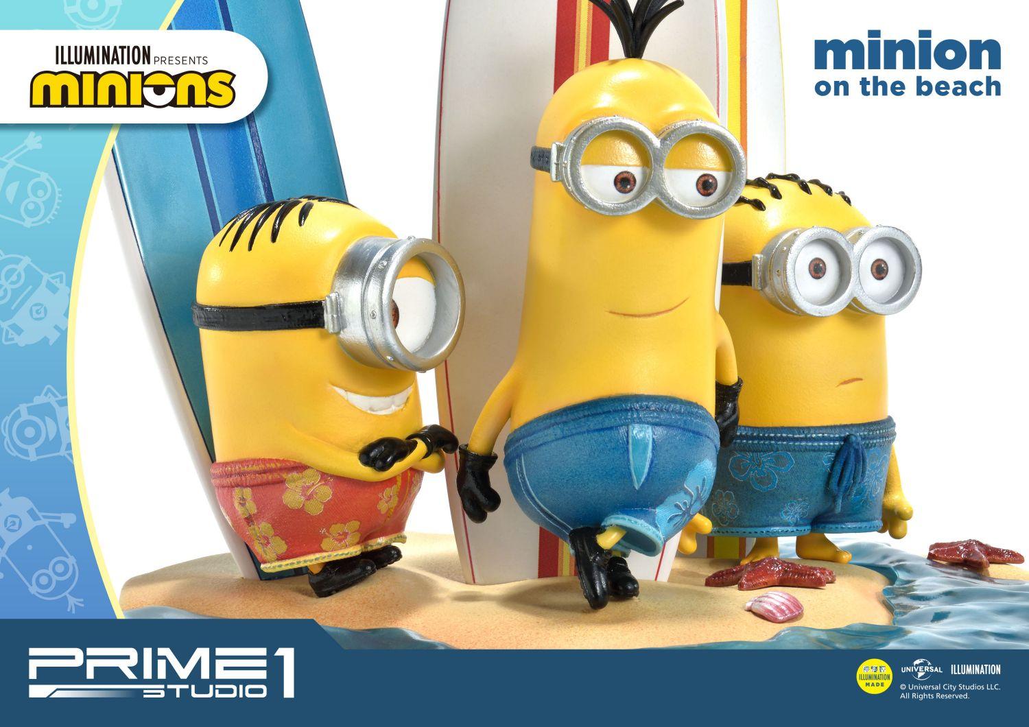 Prime Collectible Figures Minions On The Beach