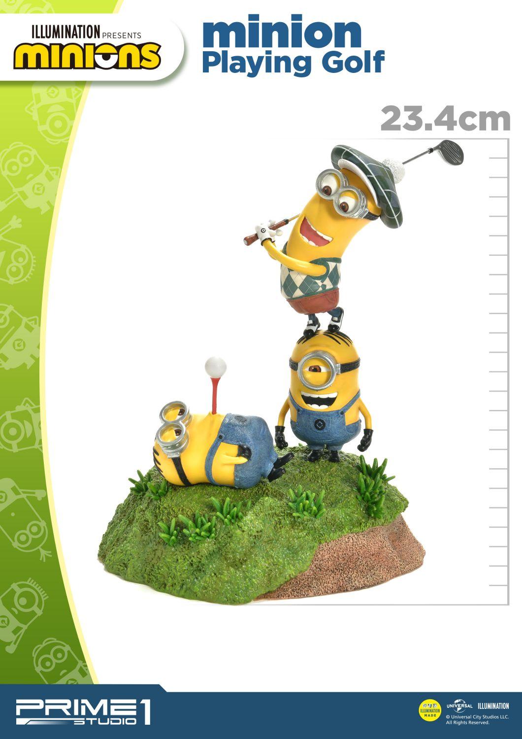 Prime Collectible Figures Minions Playing Golf