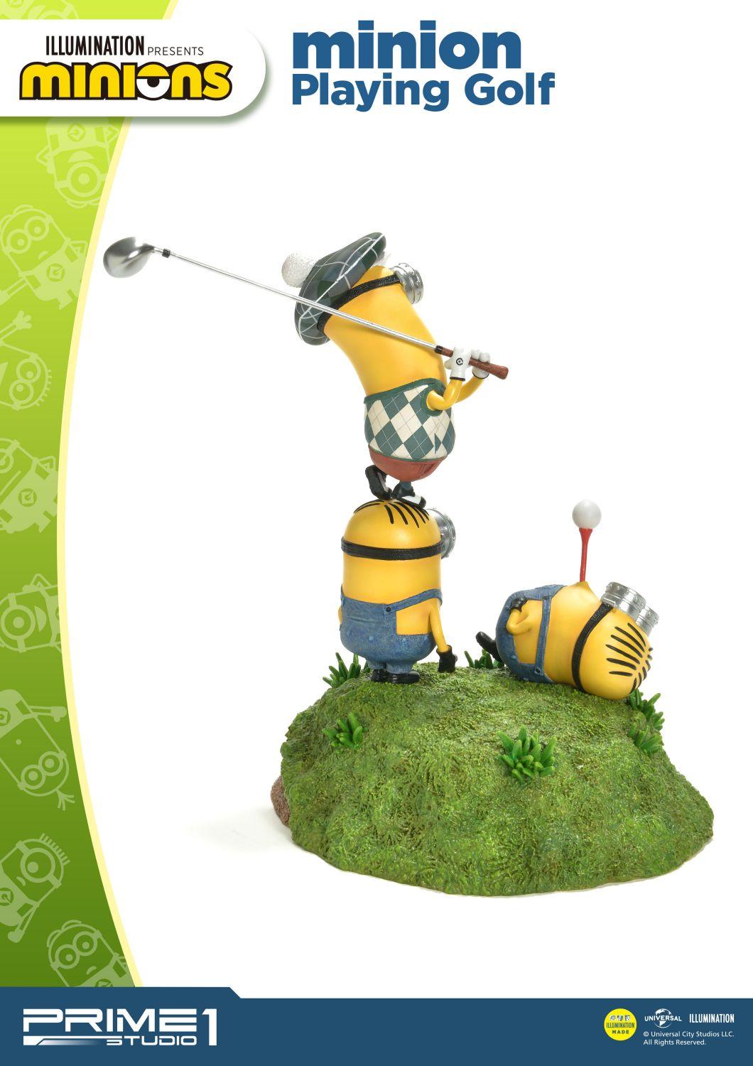 Prime Collectible Figures Minions Playing Golf