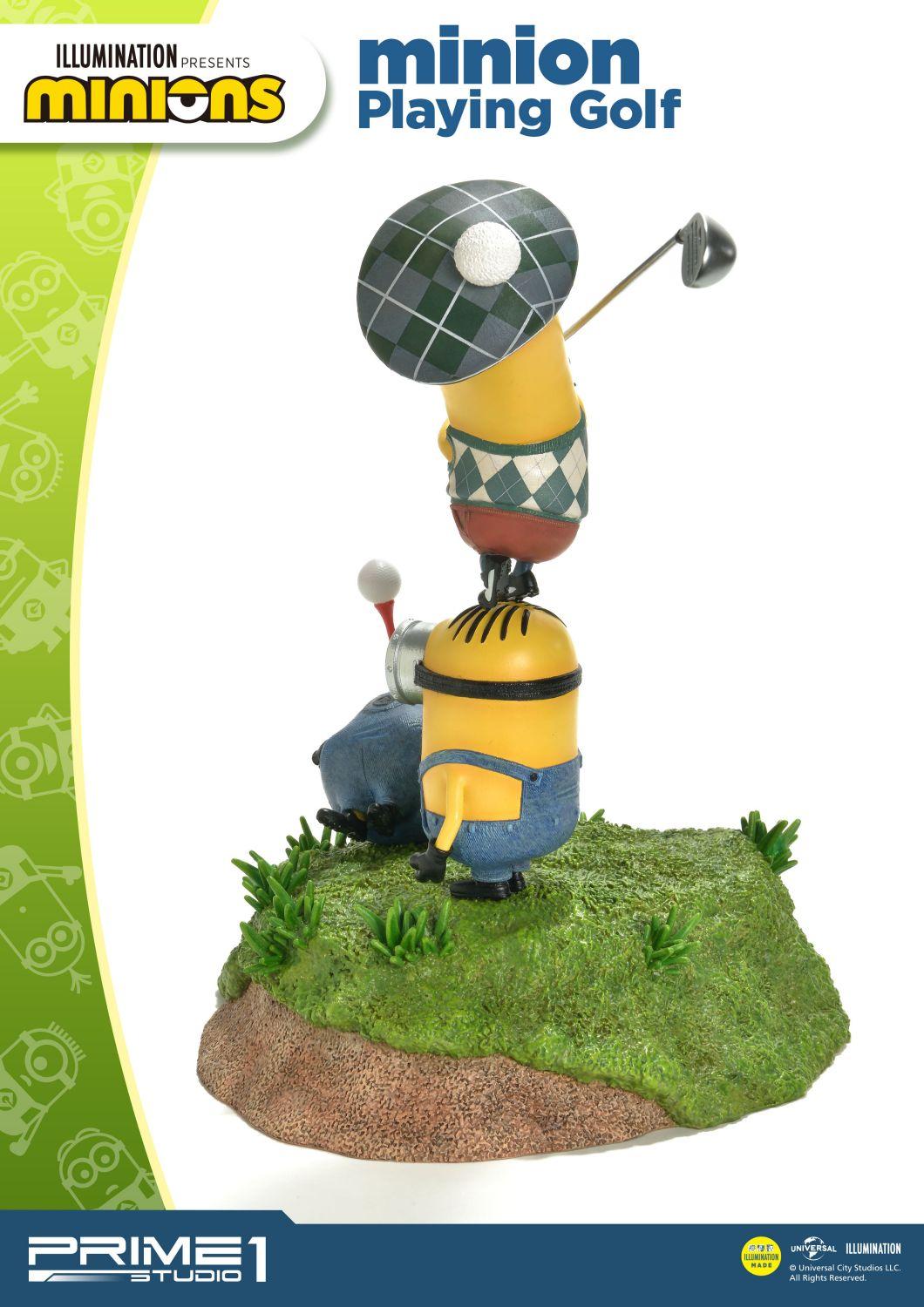 Prime Collectible Figures Minions Playing Golf