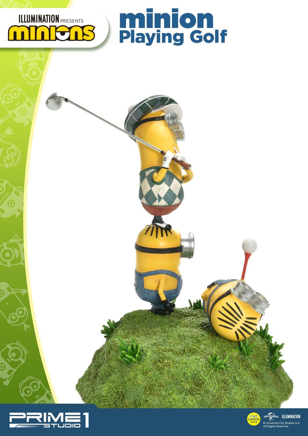 Prime Collectible Figures Minions Playing Golf