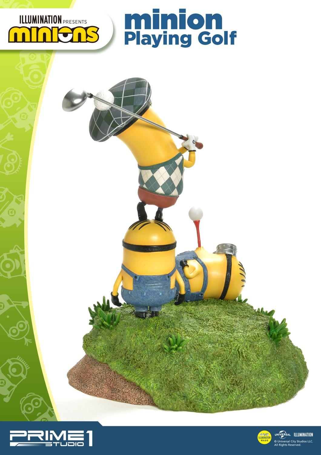 Prime Collectible Figures Minions Playing Golf