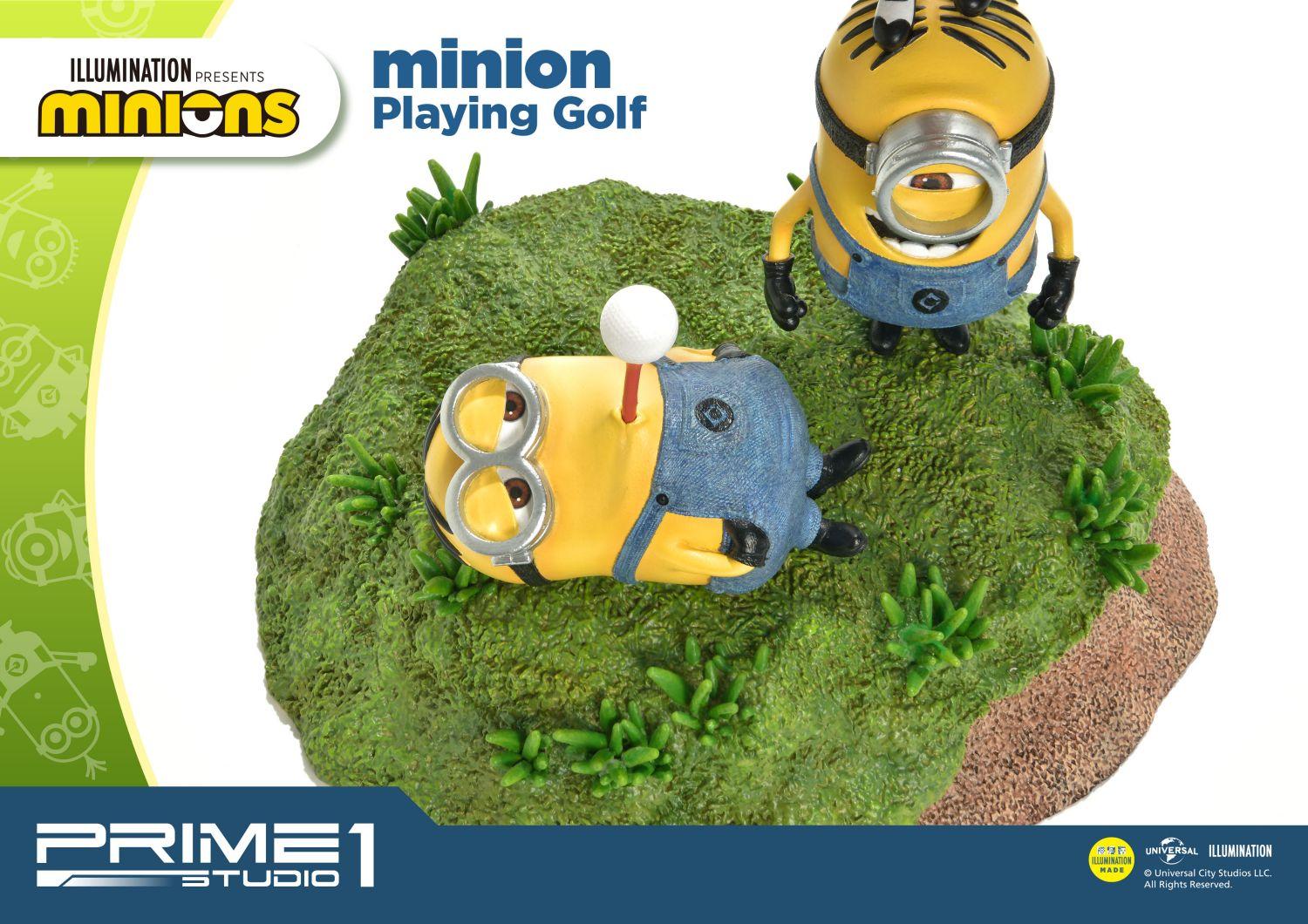 Prime Collectible Figures Minions Playing Golf