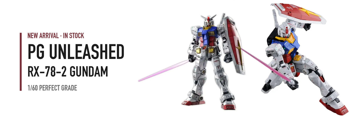 PG Unleashed 1/60 RX-78-2 Gundam — new arrival, in stock at P-Rex Hobby