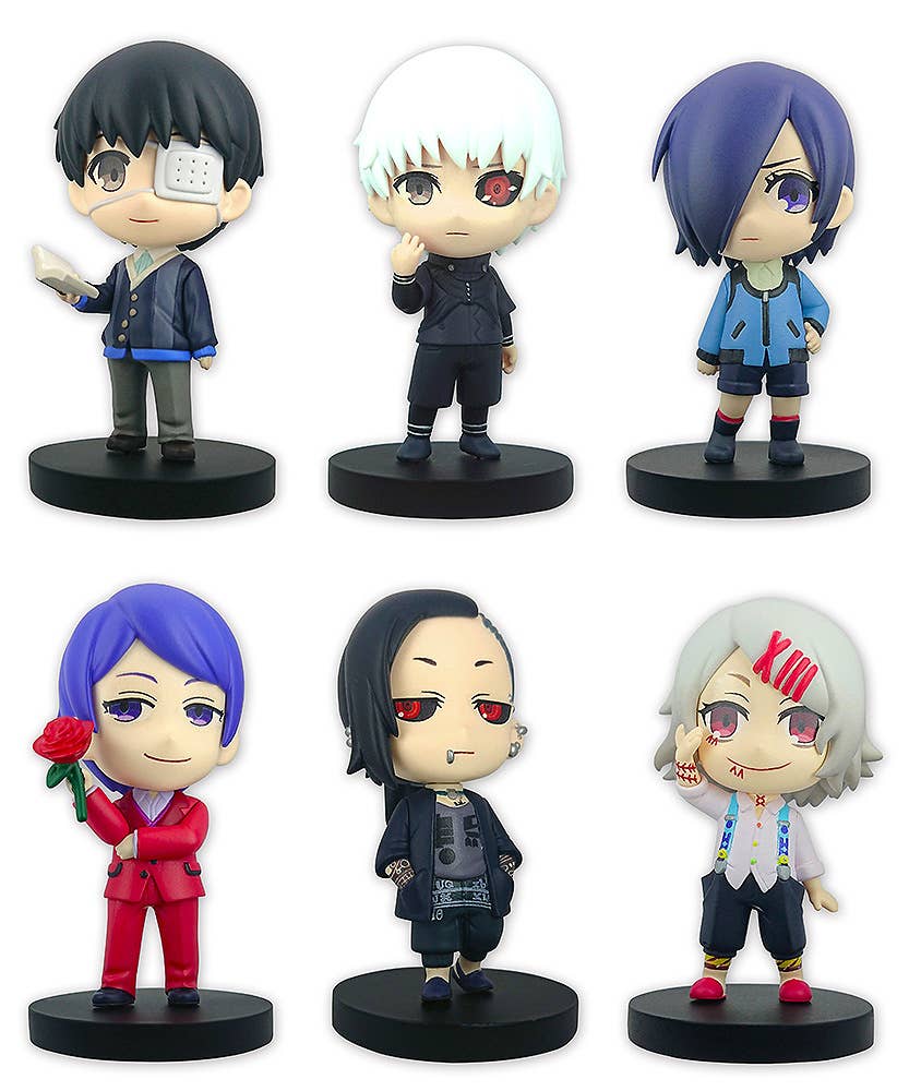 Tokyo Ghoul Miniature Figure Collection (1pc / 6pc per box) | 4570047760176