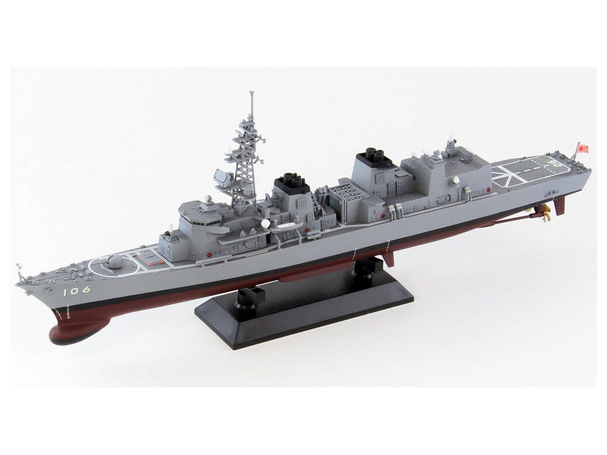 Pit Road 1/700 JMSDF Defense ship DD-106 "SAMIDARE" with Photo Ethced Parts | 4986470067766