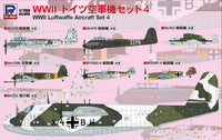 Pit Road 1/700 WWII Luftwaffe Aircraft Set 4 | 4986470020815