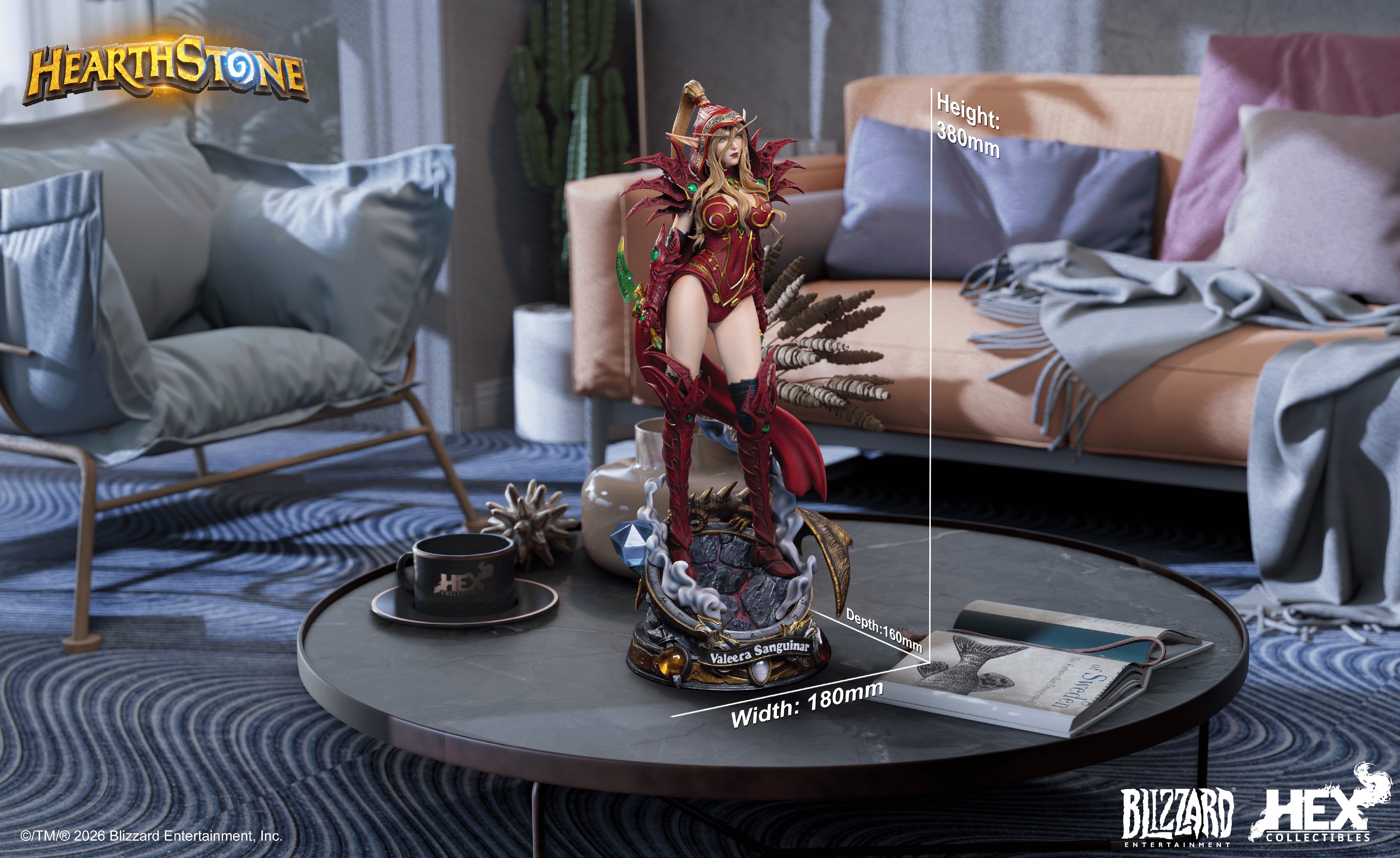 Blizzard Hearthstone® Valeera Sanguinar 1/6 Scale Statue