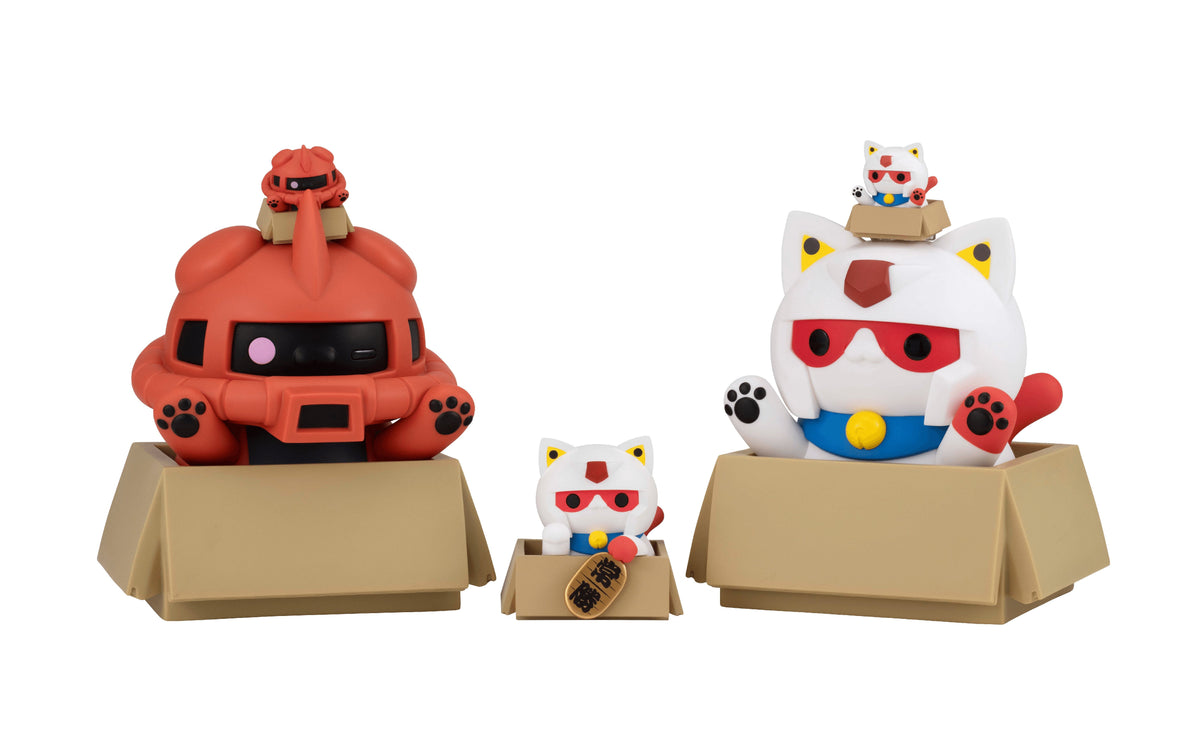 MEGA CAT PROJECT MOBILE SUIT GUNDAM NYANDAM ☆LUCKYCAT (Box of 6)