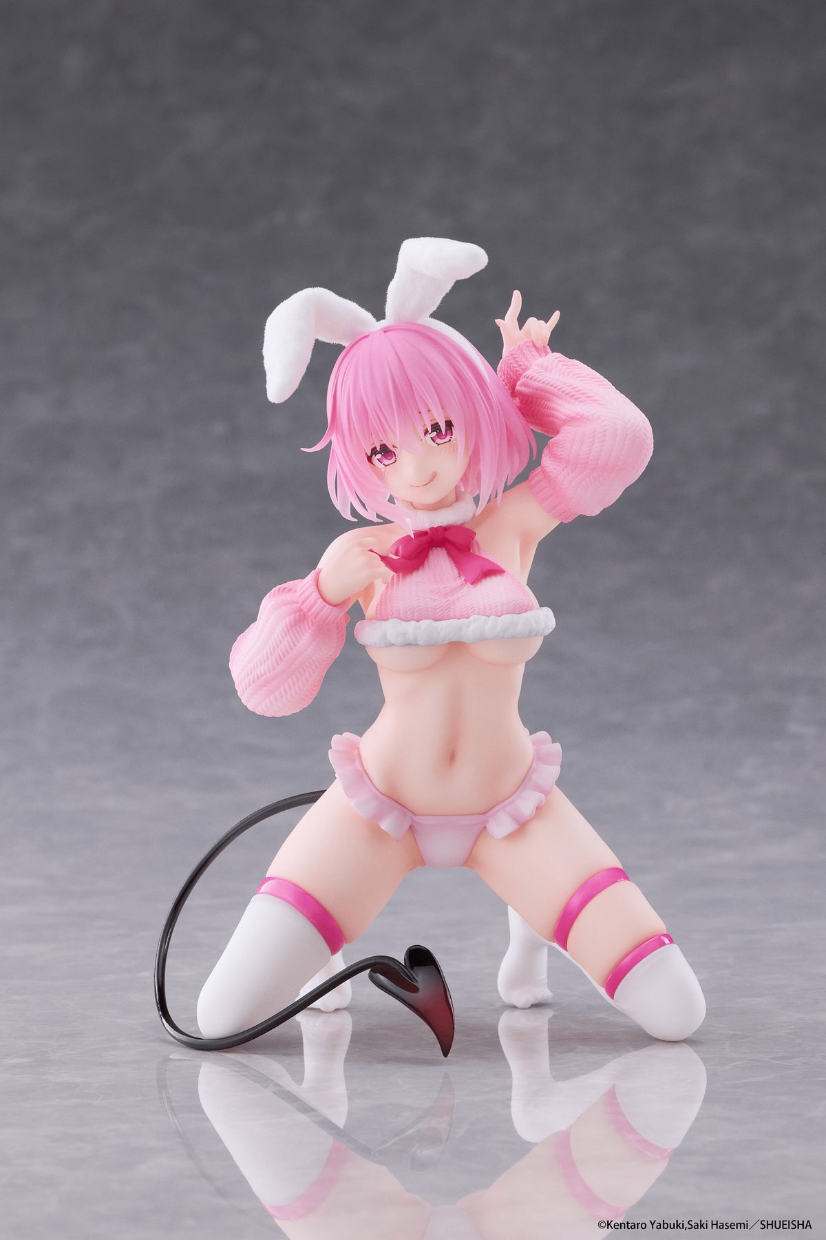 To Love-Ru Darkness MOFLOCK Figure - Momo (Fluffy Bunny Ver.)