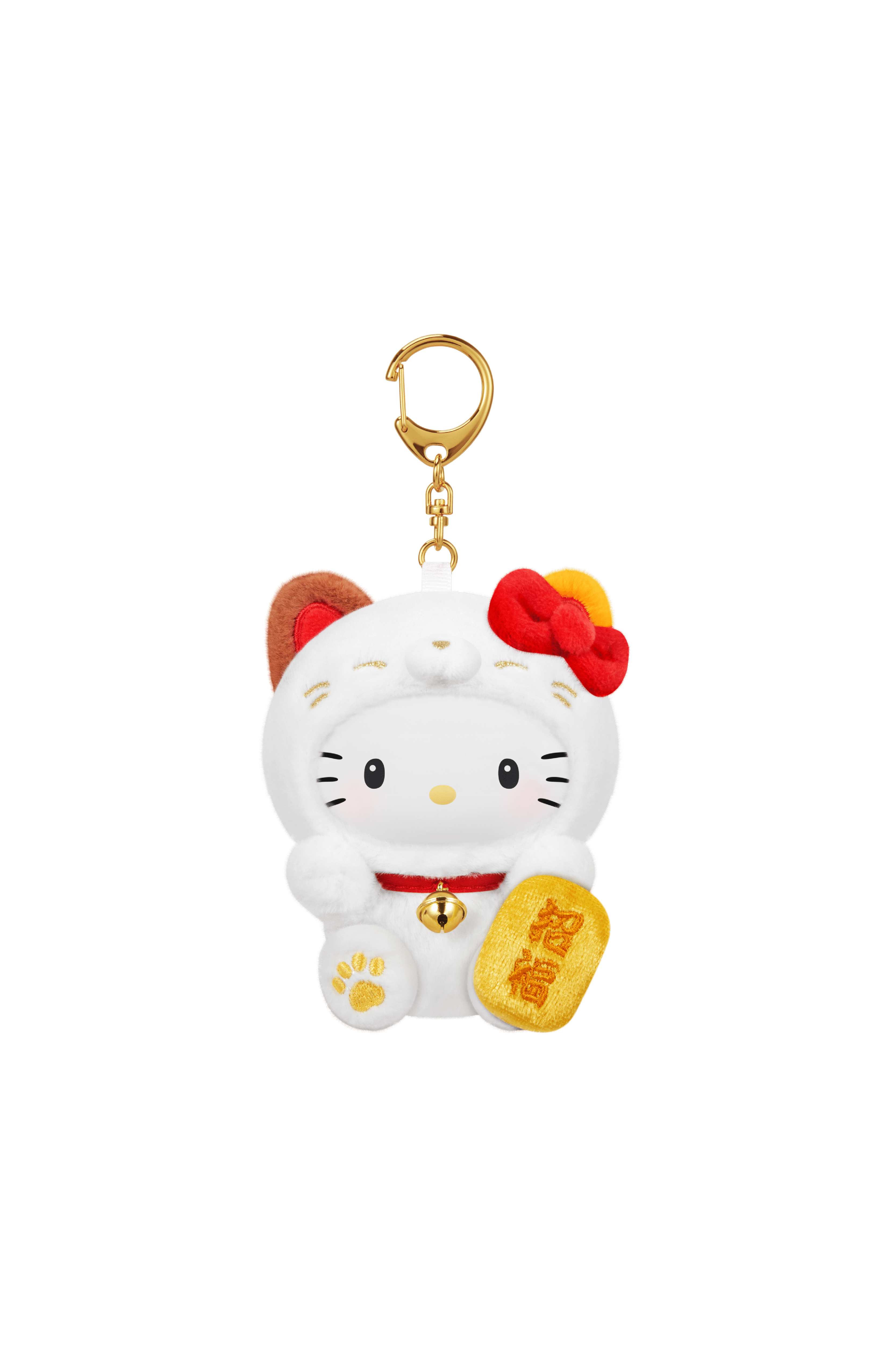 Sanrio characters Lucky Cat Series Plush Pendant Blind Box (Box of 8)