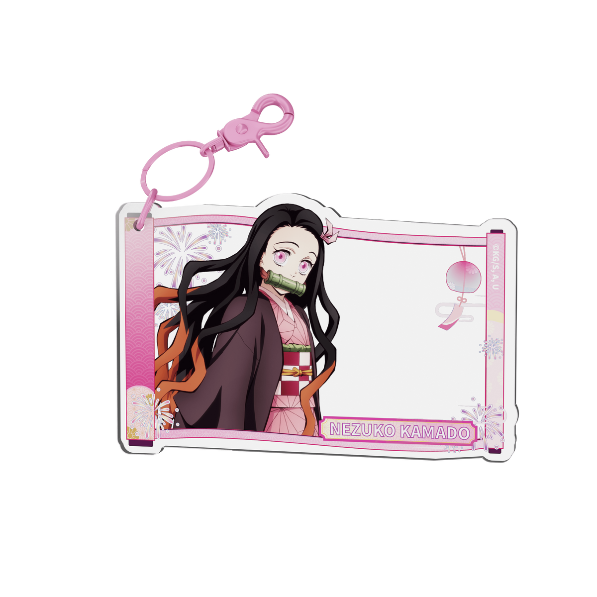 Demon Slayer - Fireworks display Clear Card (Box of 6)