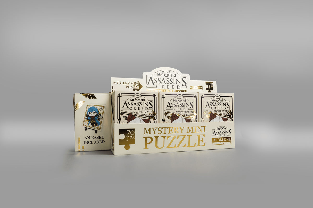 Assassin’s Creed Meoworld Mystery Mini Puzzle (Box of 8)