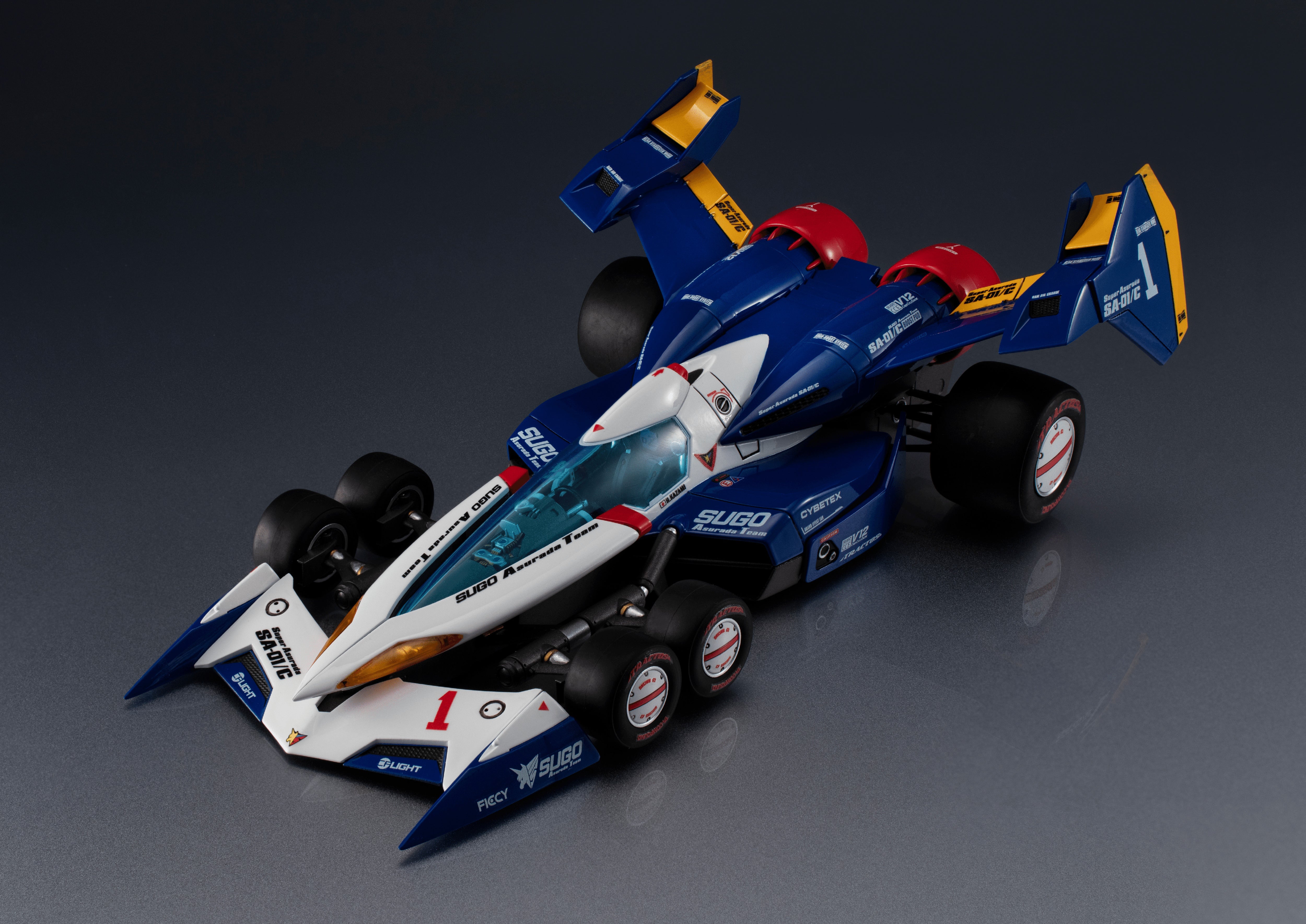 Super Asurada Figures & Kits – Future GPX Cyber Formula | P-Rex Hobby