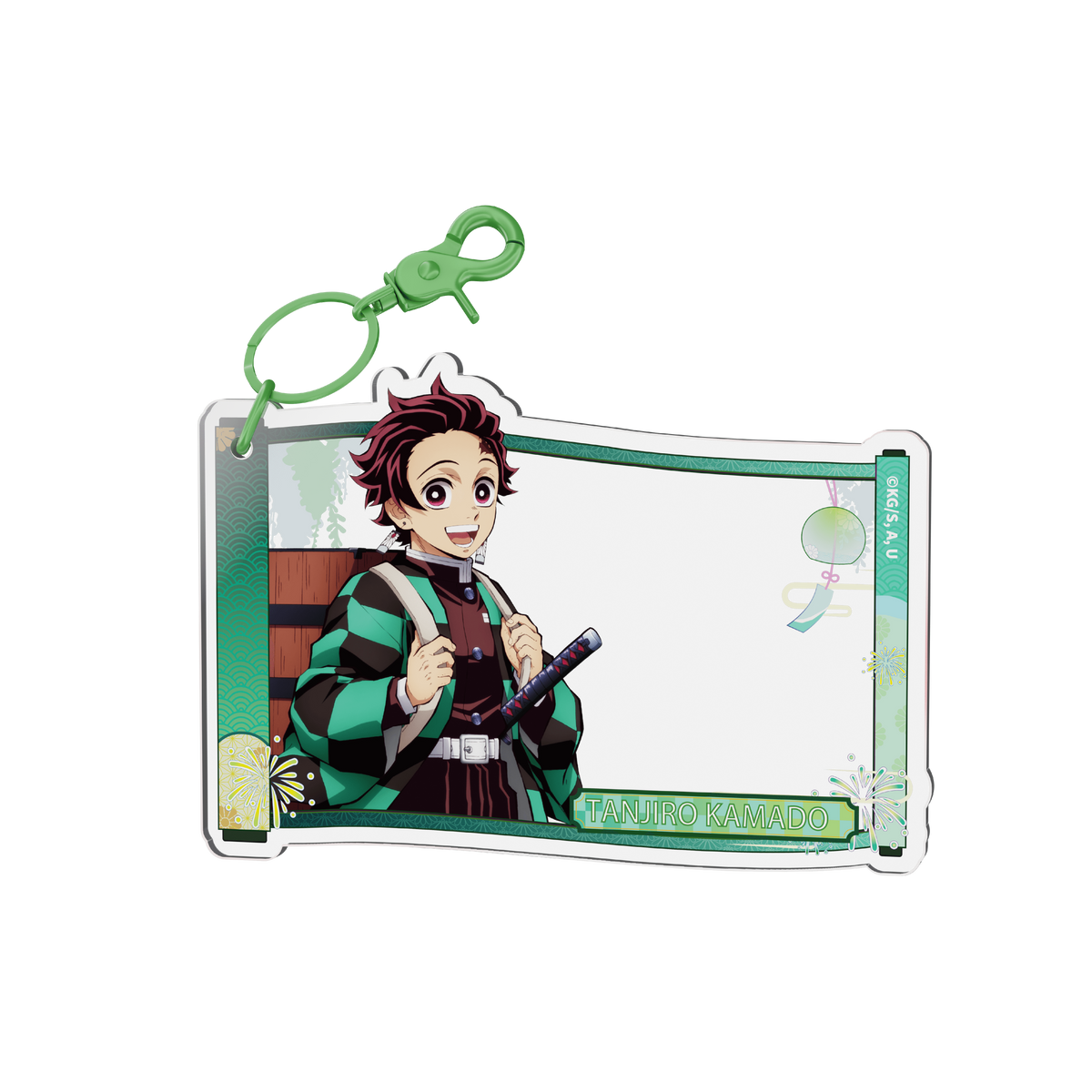 Demon Slayer - Fireworks display Clear Card (Box of 6)