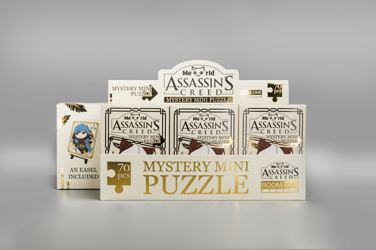 Assassin’s Creed Meoworld Mystery Mini Puzzle (Box of 8)