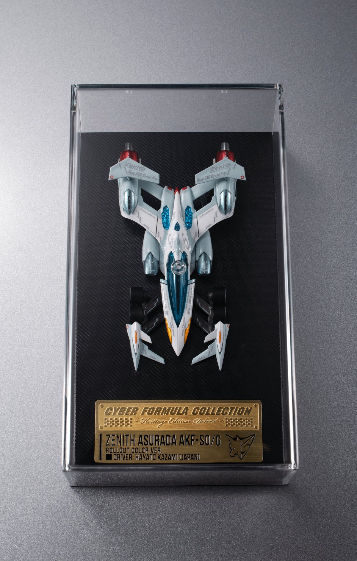 CYBER FORMULA Collection -Heritage Edition- DXFUTURE GPX CYBER FORMULA ASURADAZenith Asurada AKF-S0／G Roll Out Set