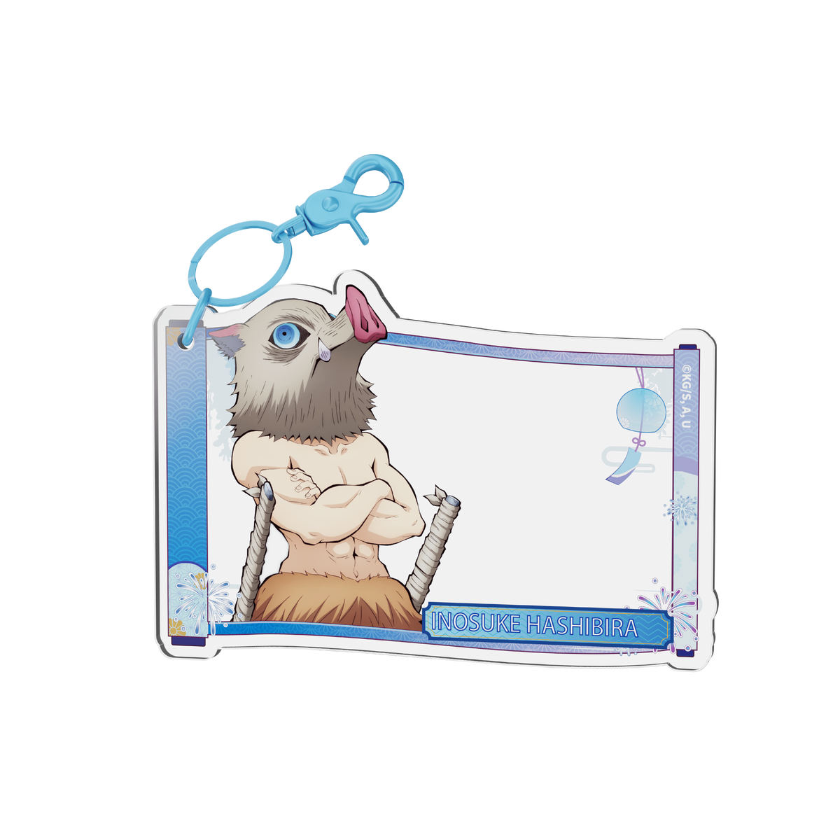 Demon Slayer - Fireworks display Clear Card (Box of 6)