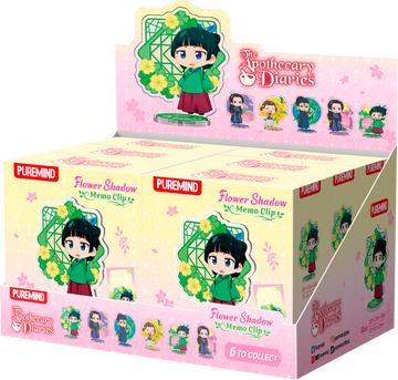 The Apothecary Diaries - Flower Shadow Memo Clip (6 units/set) (Box of 6)