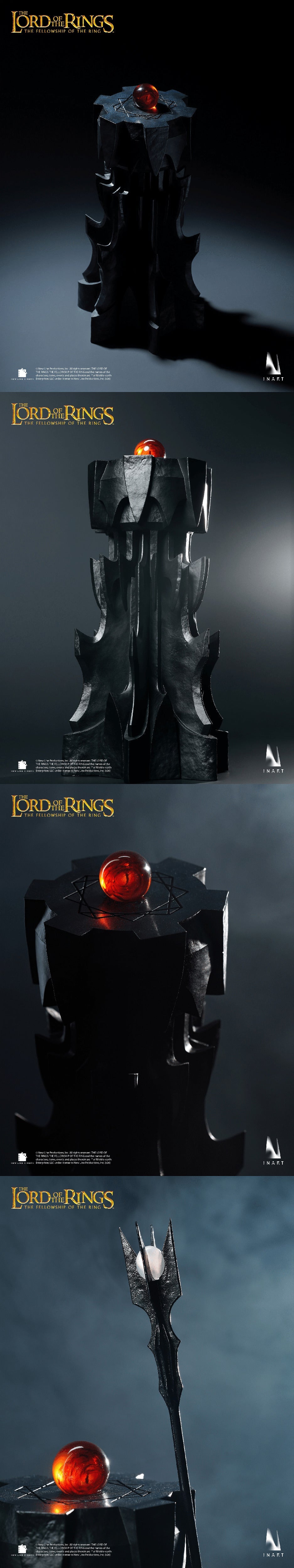 INART — The Lord of the Rings: The Fellowship of the Ring — Saruman 1/6 Collectible Figure