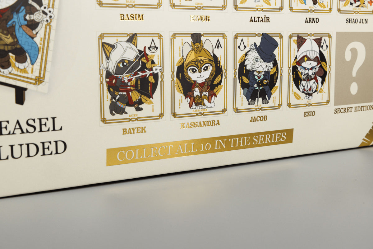 Assassin’s Creed Meoworld Mystery Mini Puzzle (Box of 8)