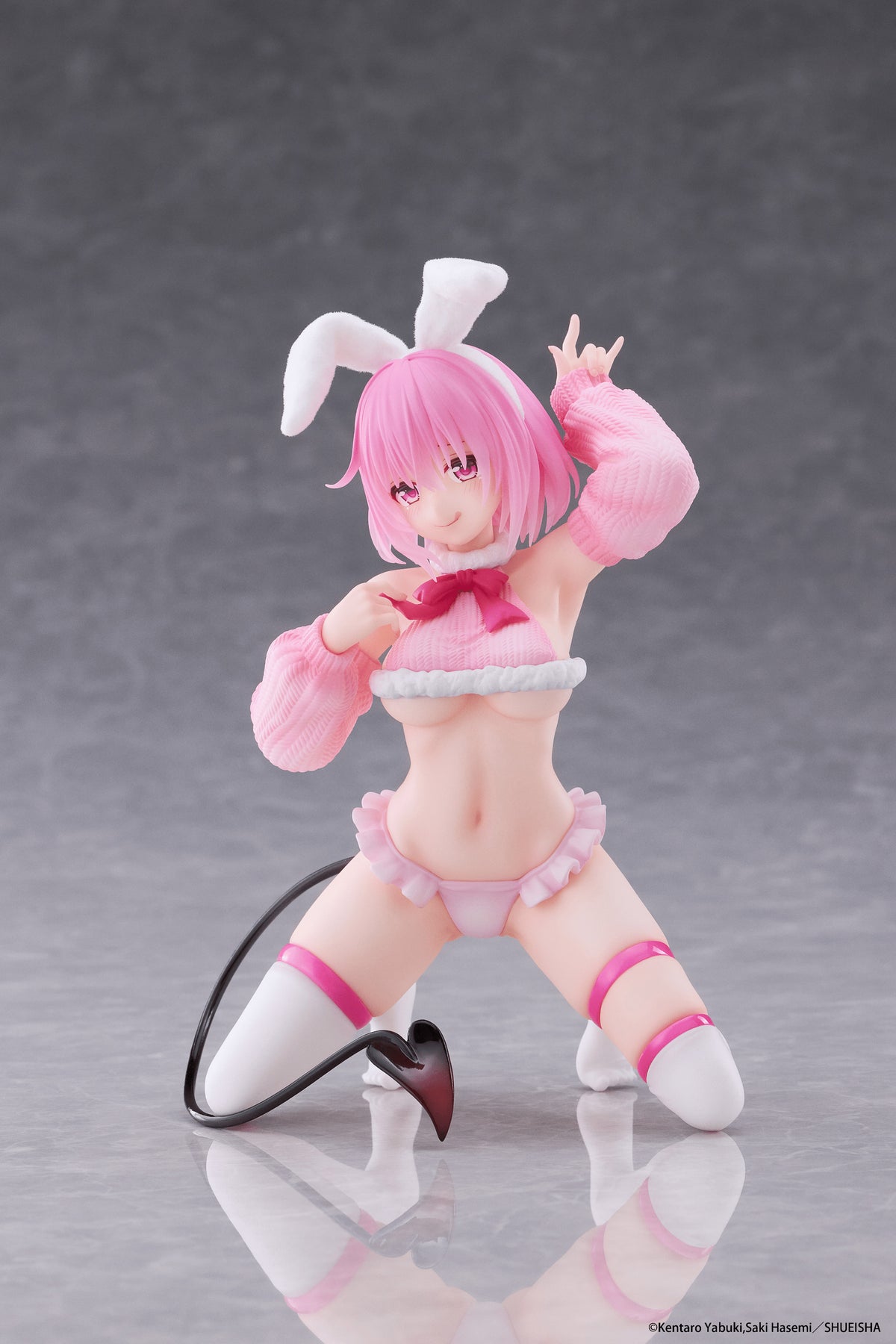 To Love-Ru Darkness MOFLOCK Figure - Momo (Fluffy Bunny Ver.)