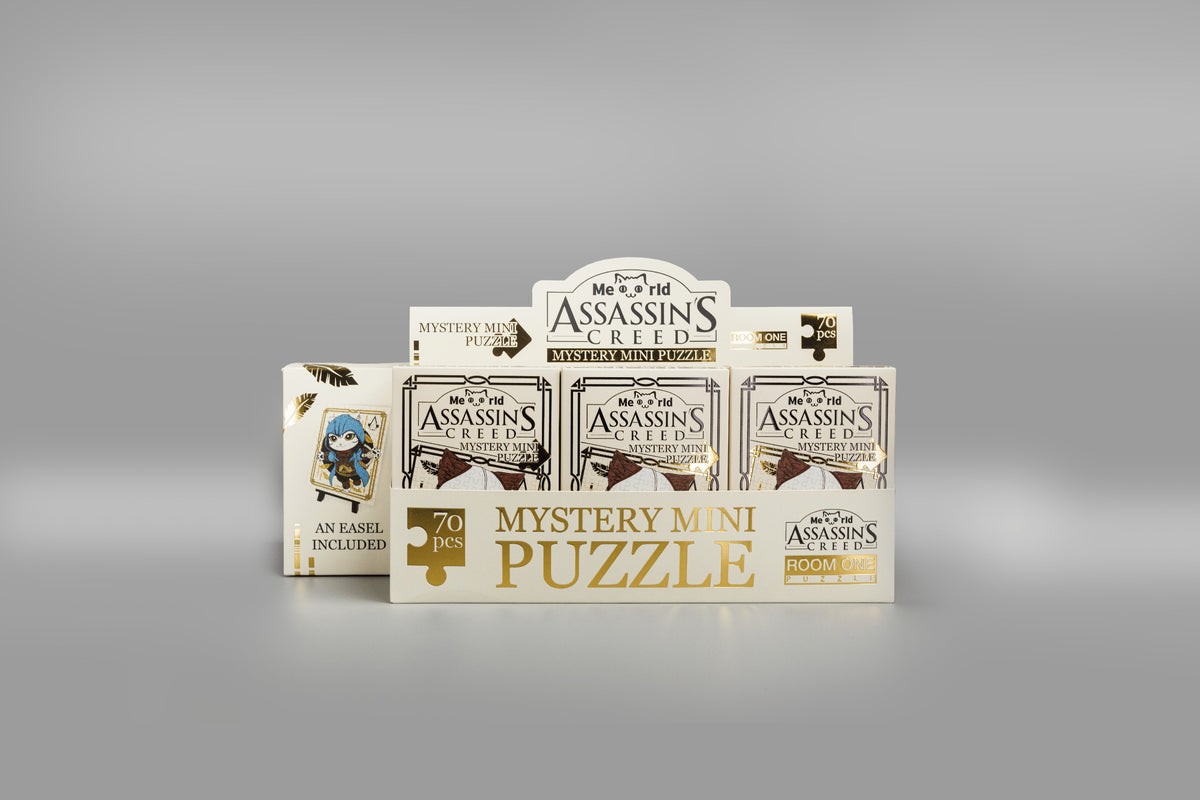 Assassin’s Creed Meoworld Mystery Mini Puzzle (Box of 8)