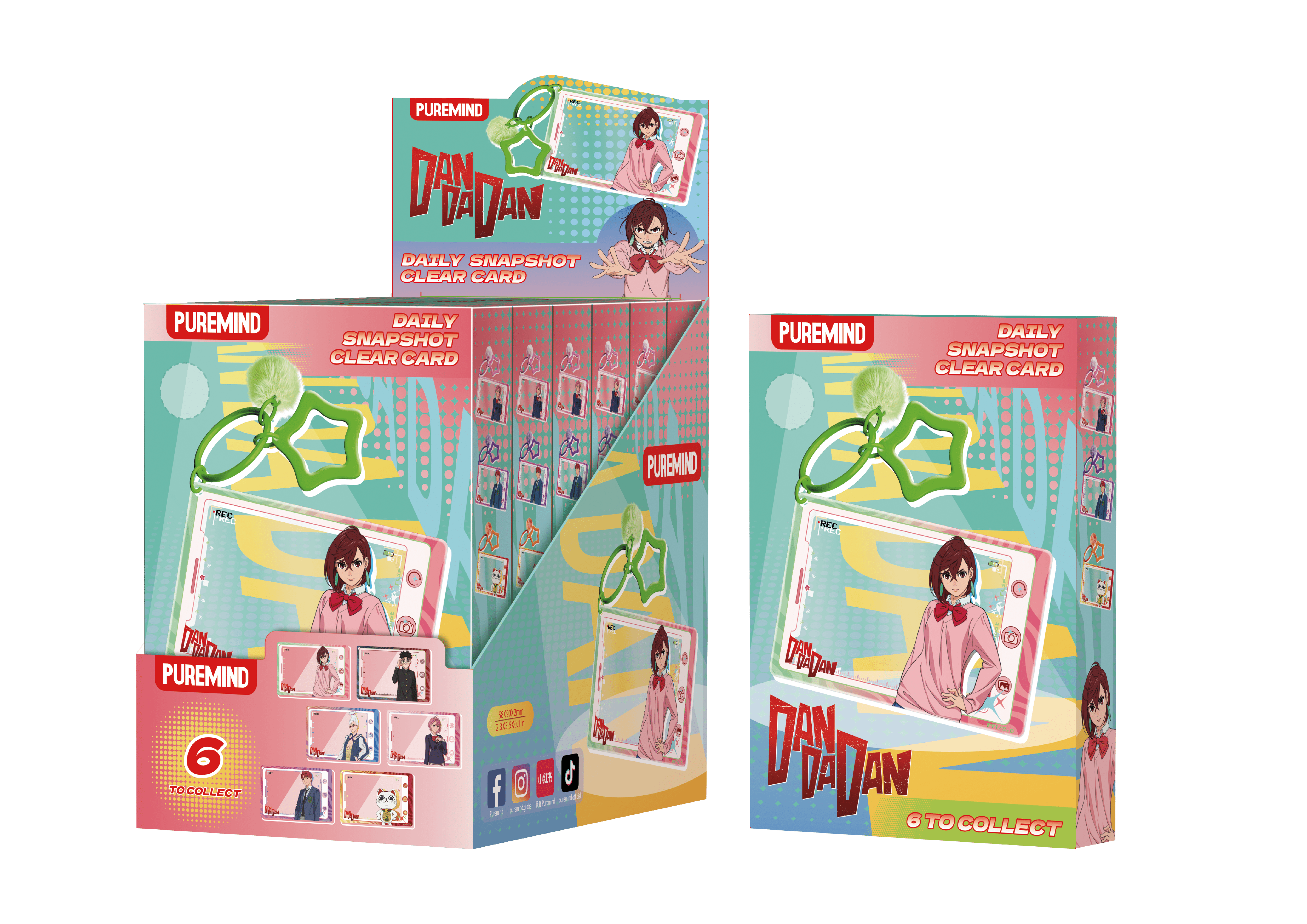 Dandadan - Daily Snapshot Clear Card (6 units/set) (Box of 6)