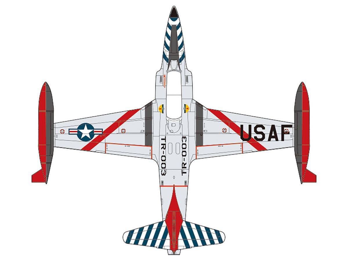 Platz 1/72 USAF Jet Trainer T-33A Shooting Star 'Skyblazers' | 4545782070712