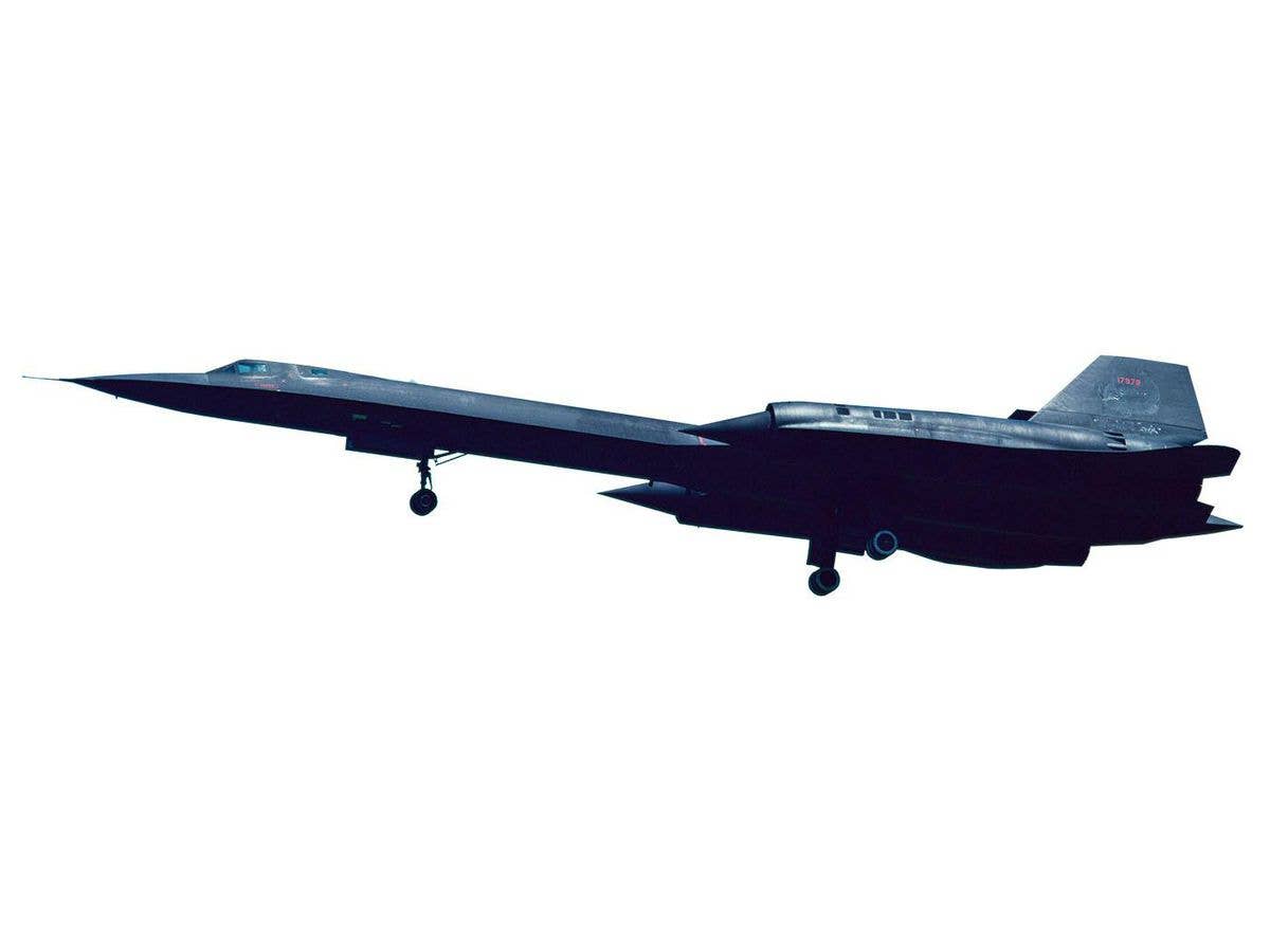 Platz 1/144 USAF Strategic Reconnaissance Aircraft SR-71A Blackbird | 4545782078152