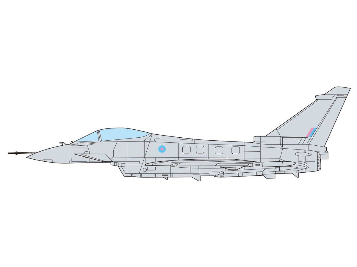 Platz 1/144 Eurofighter Typhoon (2 kits in one box) | 4545782075649