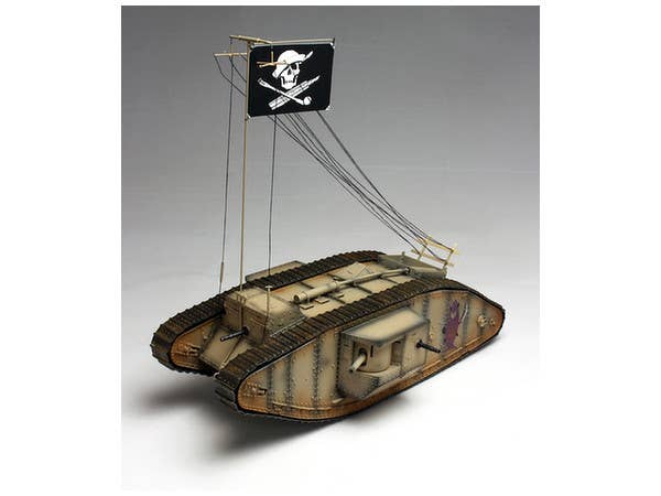 Platz x Takom 1/35 GIRLS und PANZER das FINALE Mk.IV Team SAMESAN Tank (Figures not included) | 4545782044898