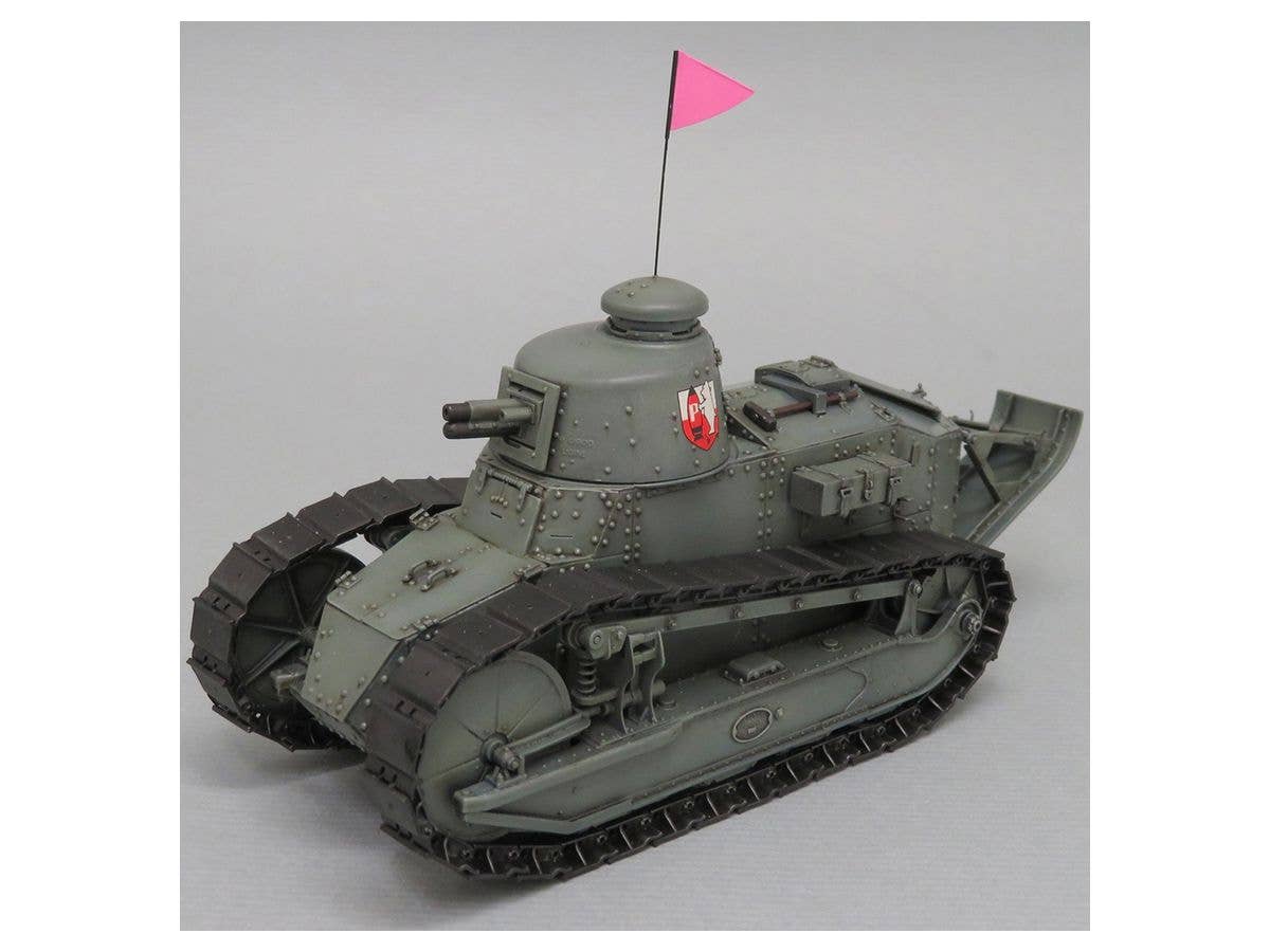 Platz x Meng 1/35 GIRLS und PANZER das FINALE Renault FT Bonple High School Tank (Figures not included) | 4545782063530