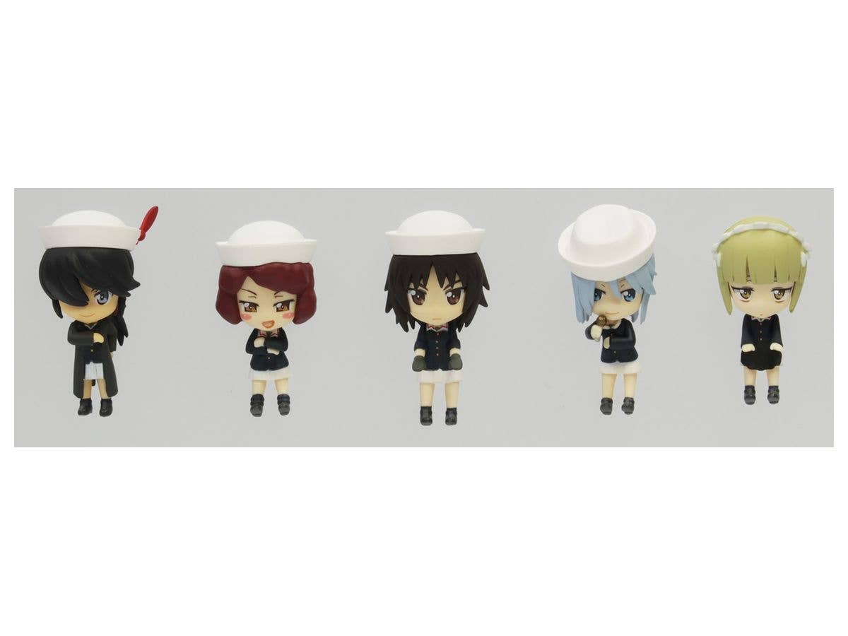 Platz 1/35 GIRLS und PANZER Mk.IV Team SAMESAN Tank with Mini Prepainted Figure Set | 4545782071764