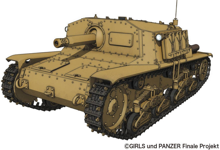 Platz 1/35 Girls Und Panzer Das Finale Semovente M41 From Anzio Girls' High School | 4545782075304