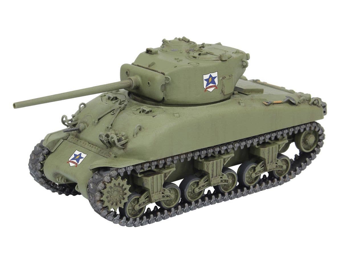 Platz GIRLS und PANZER 1/72 Medium Tank M4A1(76mm) Sherman Saunders University High SchoolGIRLS und PANZER | 4545782067255
