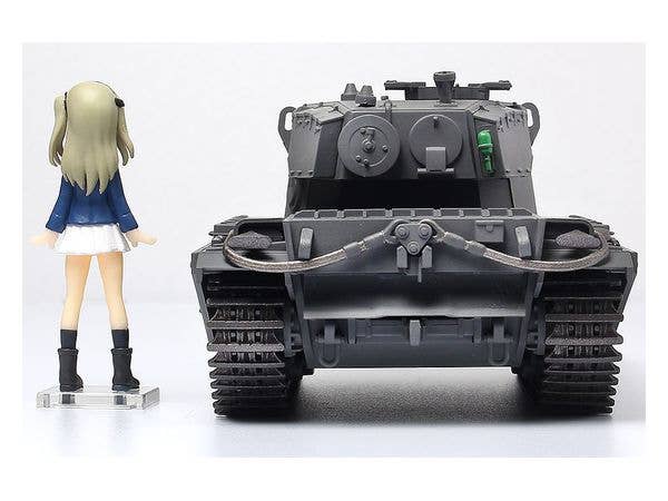 Platz 1/35 Girls und Panzer Der Film Deformed Cruiser Tank A41 Centurion Painted Display Model + Shimada Arisu Figure Kit | 4545782076943