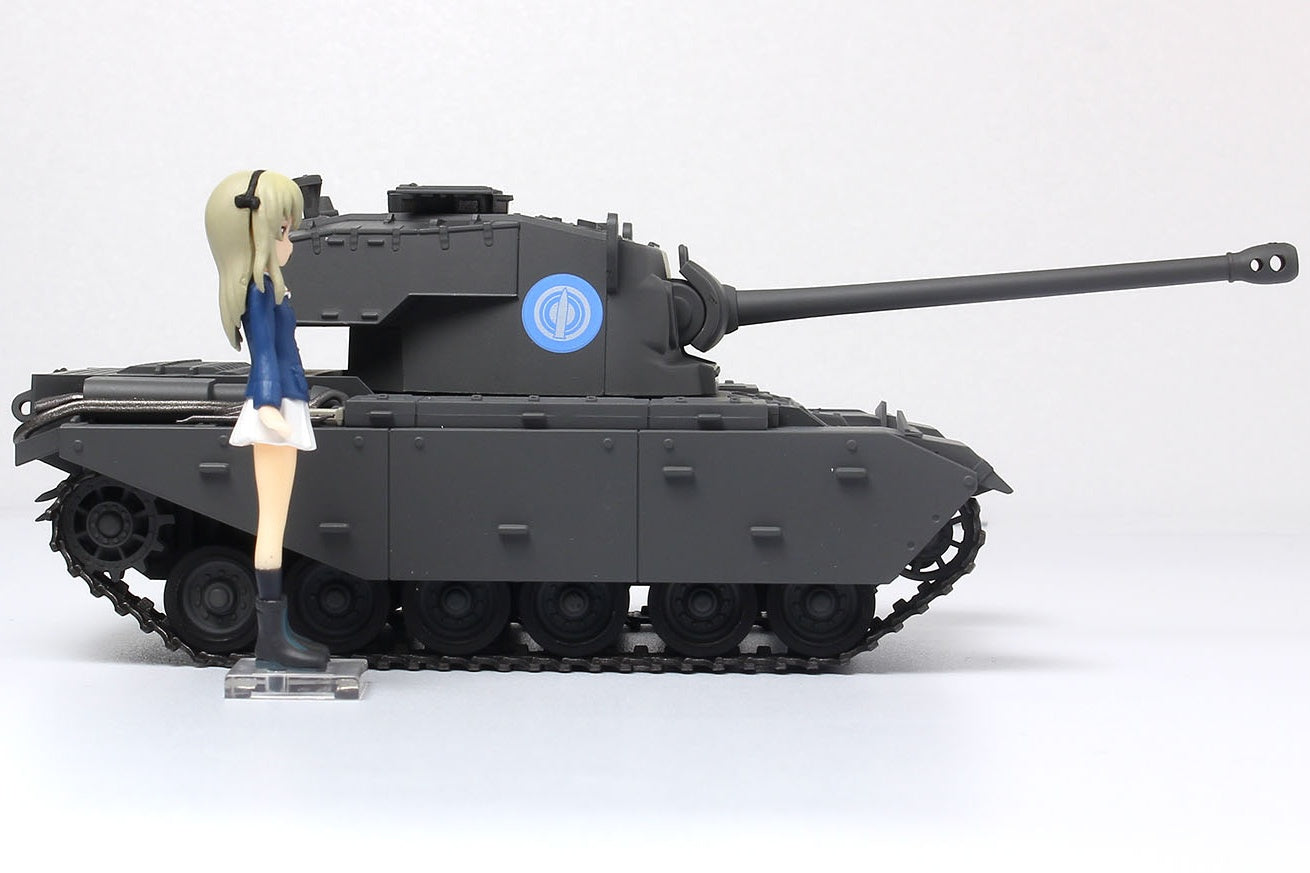 Platz 1 35 Girls und Panzer Der Film Deformed Cruiser Tank A41 Centurion Painted Display Model Shimada Arisu Figure Kit P Rex Hobby 4545782076943