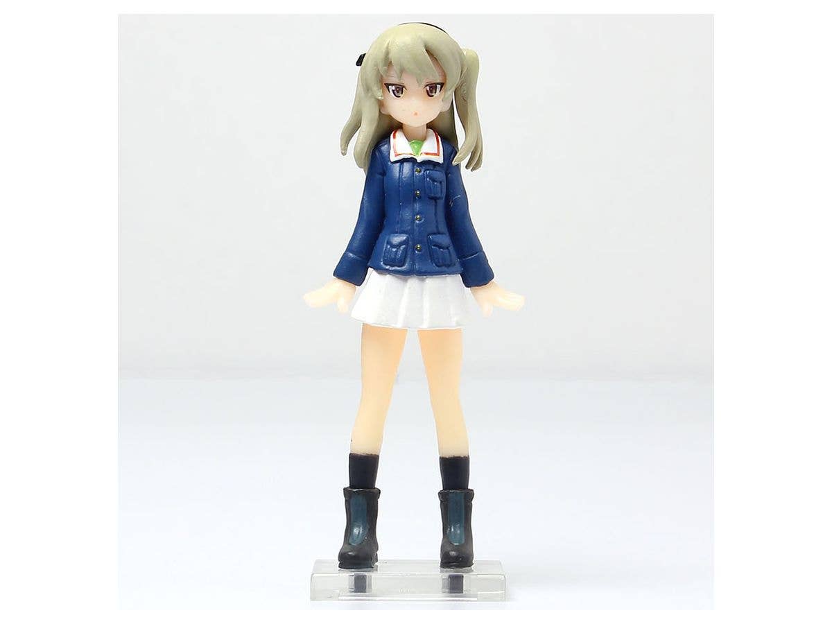 Platz 1/35 Girls und Panzer Der Film Deformed Cruiser Tank A41 Centurion Painted Display Model + Shimada Arisu Figure Kit | 4545782076943