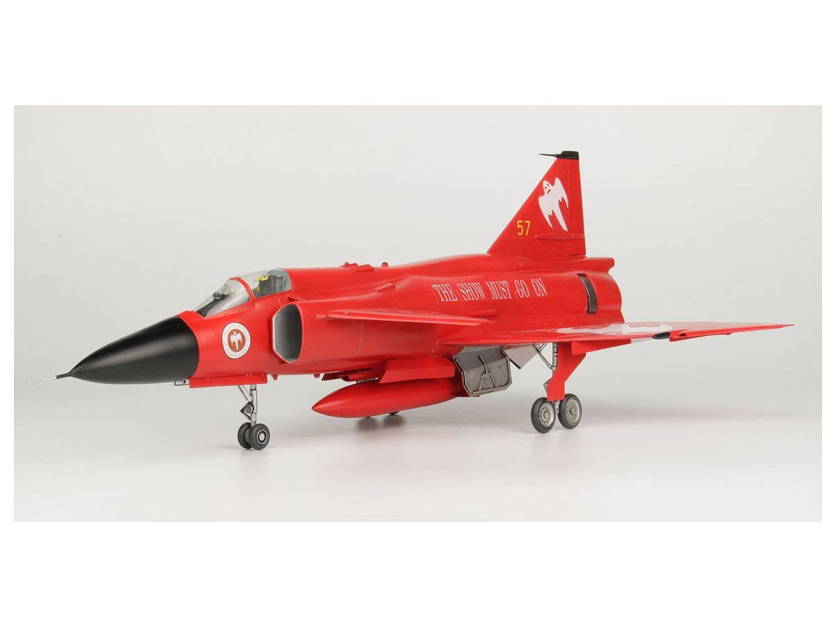 Platz 1/48 A-10C thunderbolt Swedish Air Force AJS37 Viggen 'Red Viggen' 10th Wing Dissolution Memorial Painting | 4545782082555