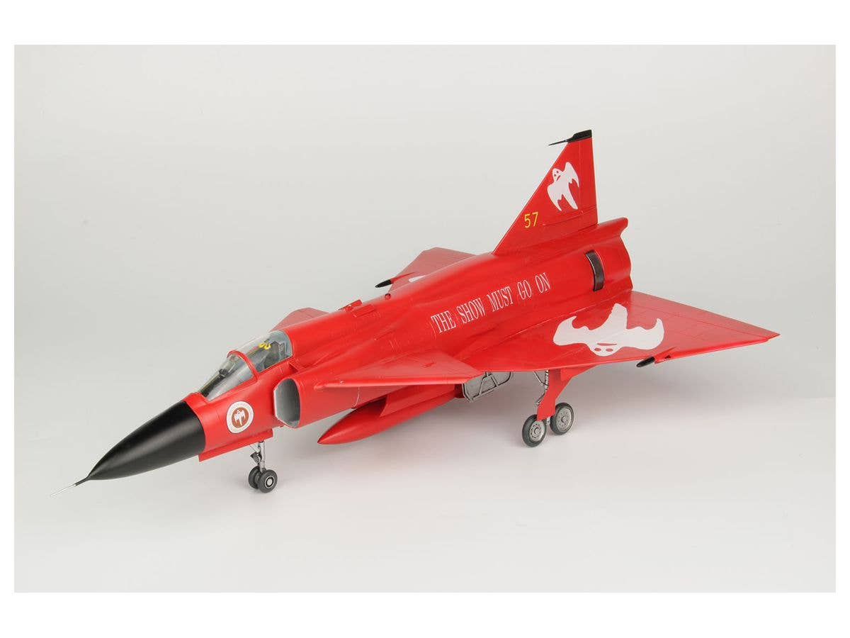 Platz 1/48 A-10C thunderbolt Swedish Air Force AJS37 Viggen 'Red Viggen' 10th Wing Dissolution Memorial Painting | 4545782082555