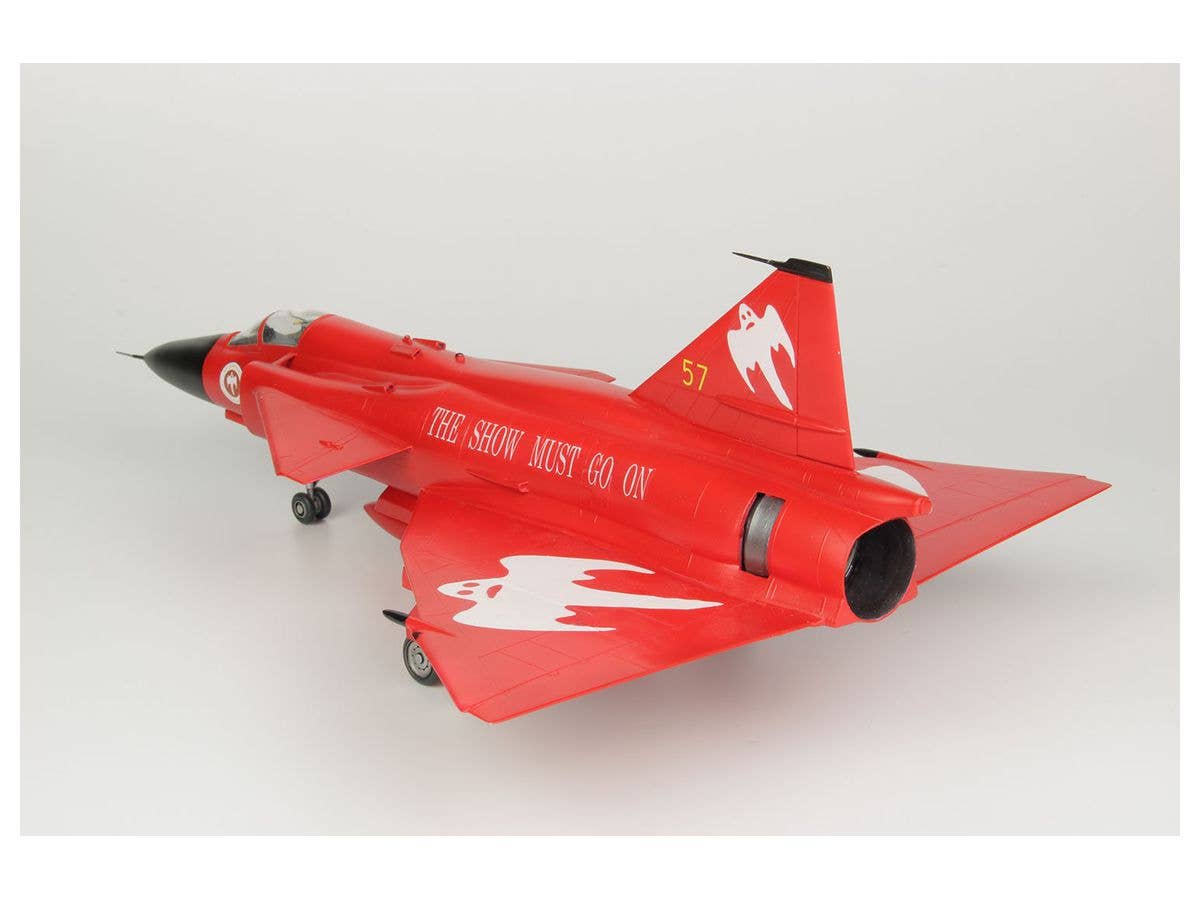 Platz 1/48 A-10C thunderbolt Swedish Air Force AJS37 Viggen 'Red Viggen' 10th Wing Dissolution Memorial Painting | 4545782082555